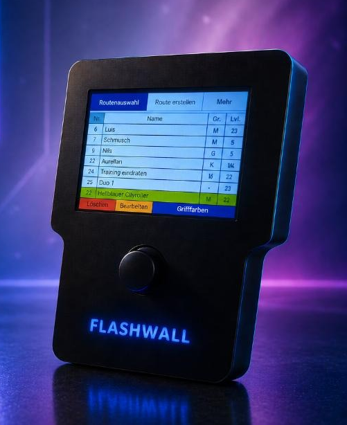 Flashwall Steuerung mit Joystick
