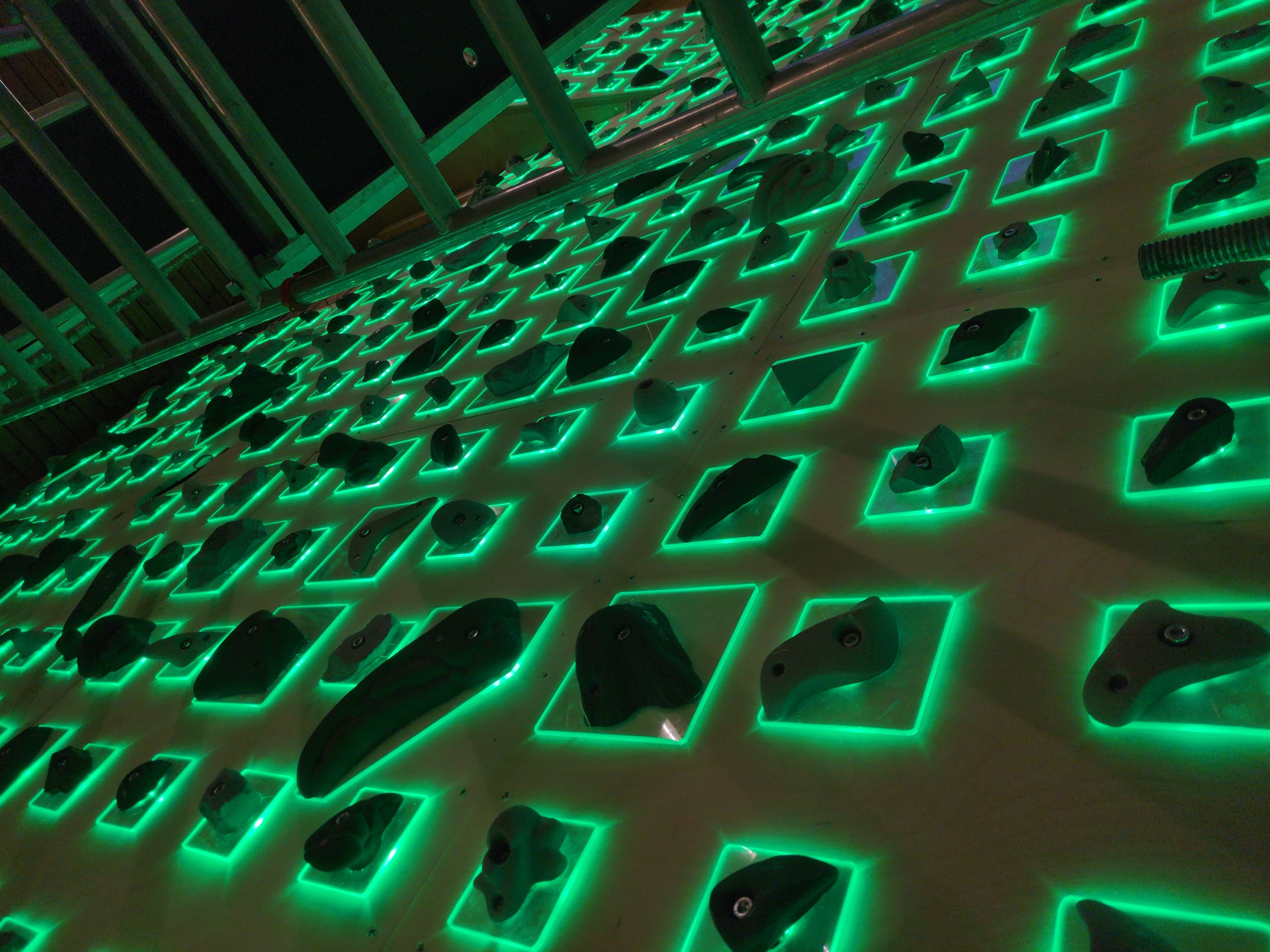 Kinder erleben die Flashwall im Einsatz